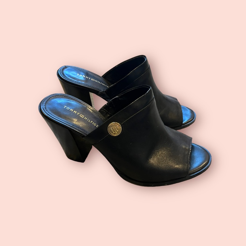 Tommy Hilfiger Open Toe slide Heels